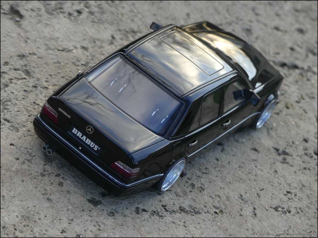1:18 Mercedes Benz 500 E 6.5L BRABUS - Black Edition